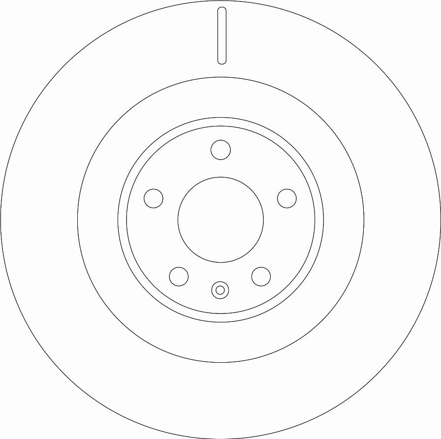 TRW DF8610S - Brake Disc car-mod.net