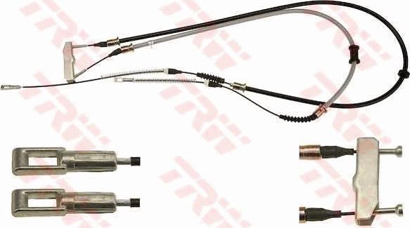 TRW GCH2091 - Cable, parking brake car-mod.net