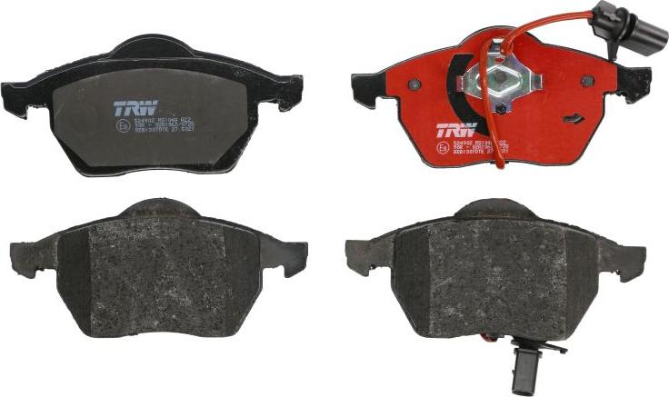 TRW GDB1307DTE - Brake Pad Set, disc brake car-mod.net