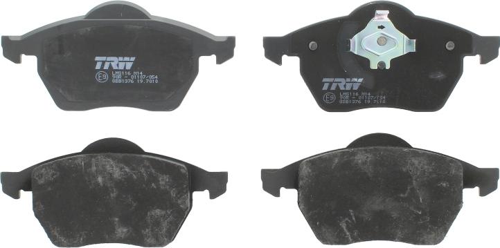 TRW GDB1376 - Brake Pad Set, disc brake car-mod.net
