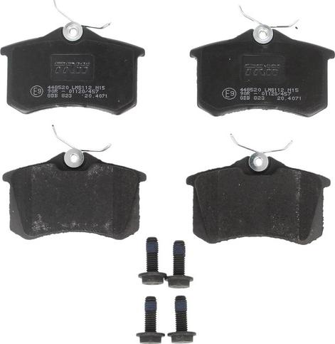 TRW GDB823 - Brake Pad Set, disc brake car-mod.net