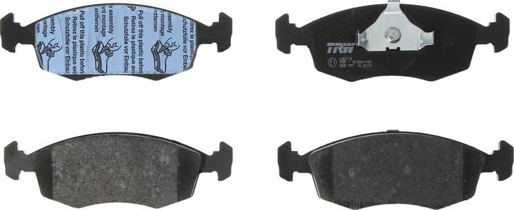 TRW GDB371 - Brake Pad Set, disc brake car-mod.net
