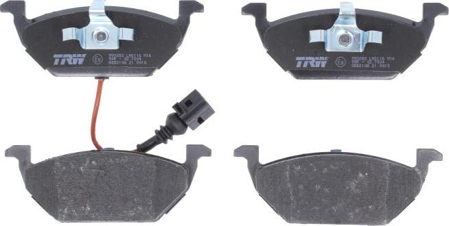 TRW GDB2108 - Brake Pad Set, disc brake car-mod.net