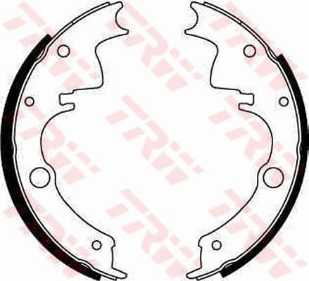 TRW GS6084 - Drum Brake Shoe Set car-mod.net