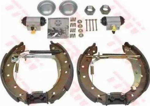 RIDER RD.2638.GS8729 - Drum Brake Shoe Set car-mod.net