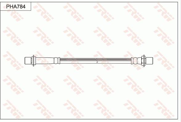 TRW PHA784 - Brake Hose car-mod.net