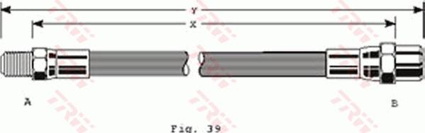 TRW PHB338 - Brake Hose car-mod.net