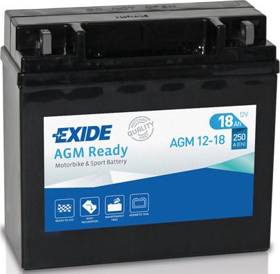 Tudor AGM12-18 - Starter Battery car-mod.net
