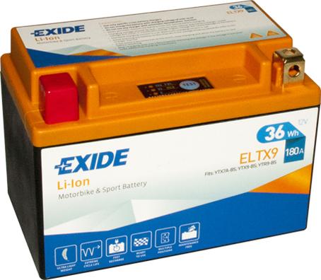 Tudor ELTX9 - Starter Battery car-mod.net