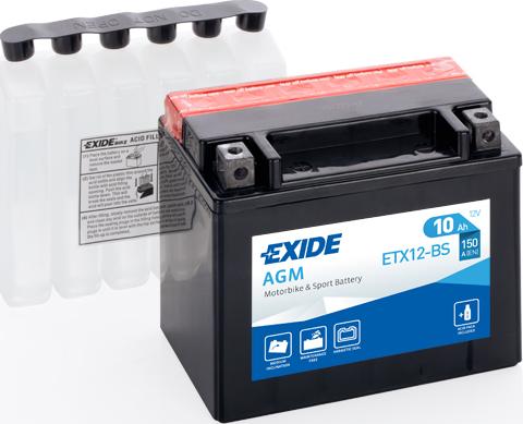 Tudor ETX12-BS - Starter Battery car-mod.net