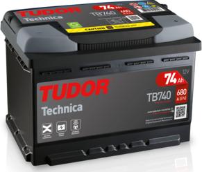 Tudor TB740 - Starter Battery car-mod.net