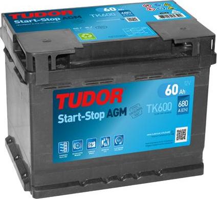 Tudor TK600 - Starter Battery car-mod.net