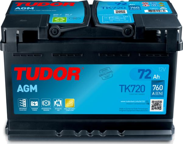 Tudor TK720 - Starter Battery car-mod.net