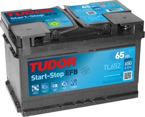 Tudor TL652 - Starter Battery car-mod.net