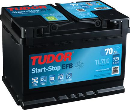 Tudor TL700 - Starter Battery car-mod.net