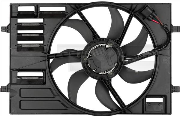 TYC 837-0055 - Fan, radiator car-mod.net