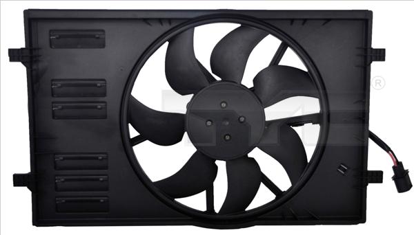 TYC 837-0058 - Fan, radiator car-mod.net