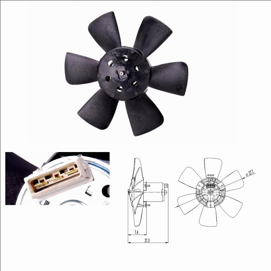 TYC 837-0008 - Fan, radiator car-mod.net