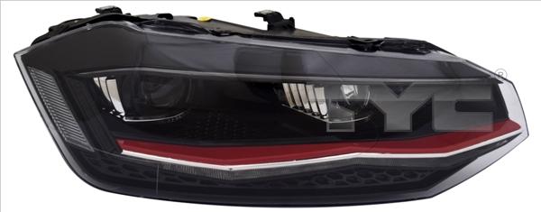 TYC 20-19211-16-2 - Headlight car-mod.net