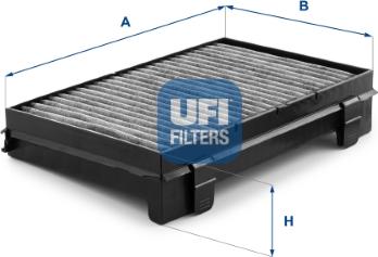 UFI 54.351.00 - Filter, interior air car-mod.net