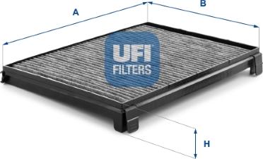 UFI 54.352.00 - Filter, interior air car-mod.net