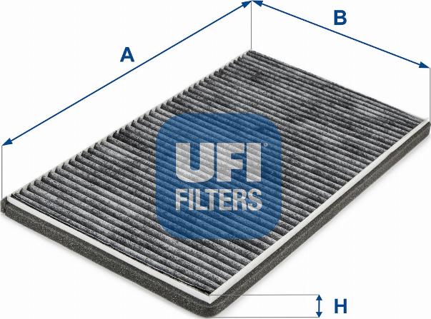 UFI 54.278.00 - Filter, interior air car-mod.net
