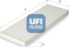 UFI 53.457.00 - Filter, interior air car-mod.net