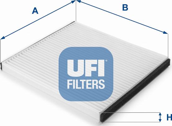UFI 53.050.00 - Filter, interior air car-mod.net