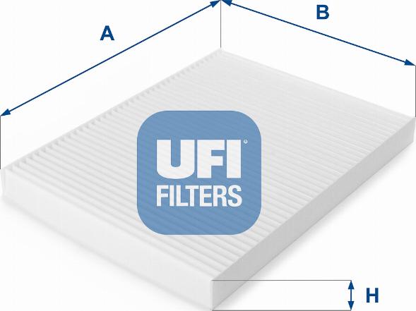 UFI 53.006.00 - Filter, interior air car-mod.net