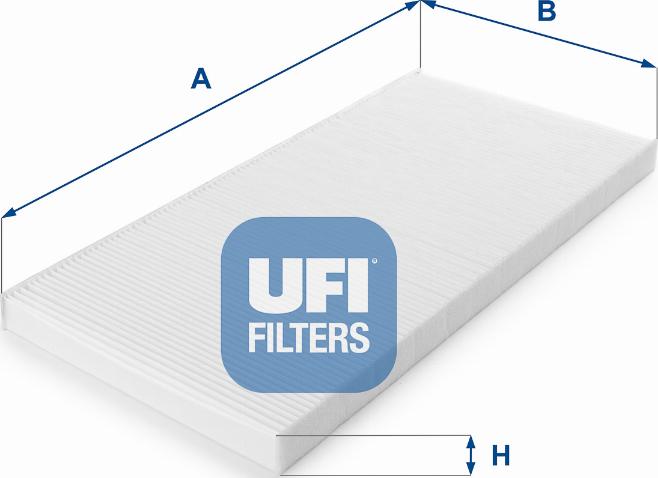UFI 53.078.00 - Filter, interior air car-mod.net