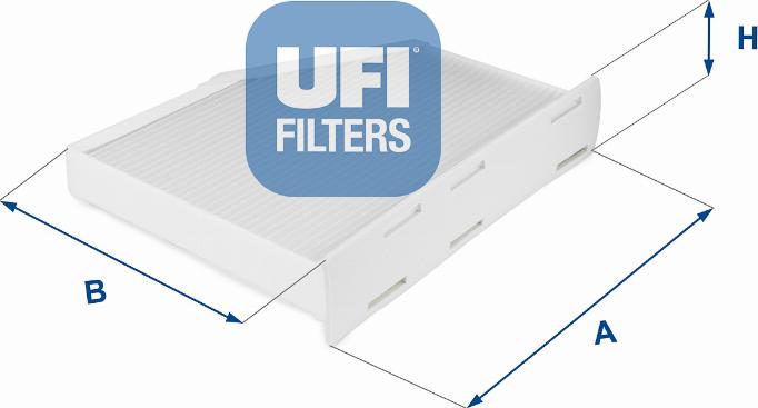 UFI 53.148.00 - Filter, interior air car-mod.net