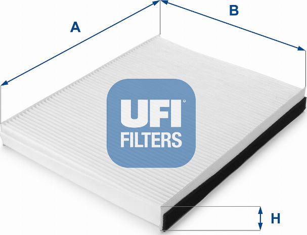 UFI 53.189.00 - Filter, interior air car-mod.net