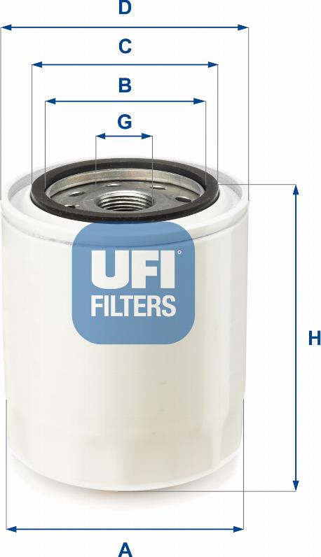 UFI 80.059.00 - Hydraulic Filter, automatic transmission car-mod.net