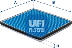 UFI 34.398.00 - Filter, interior air car-mod.net