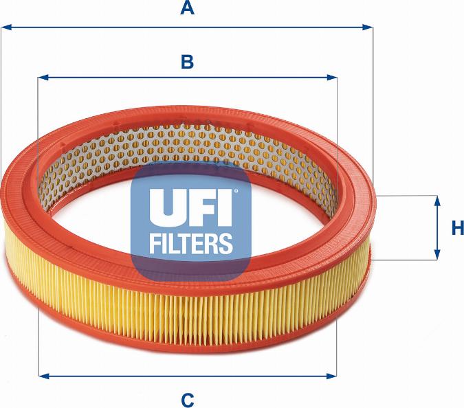 UFI 30.802.01 - Engine Air Filter car-mod.net