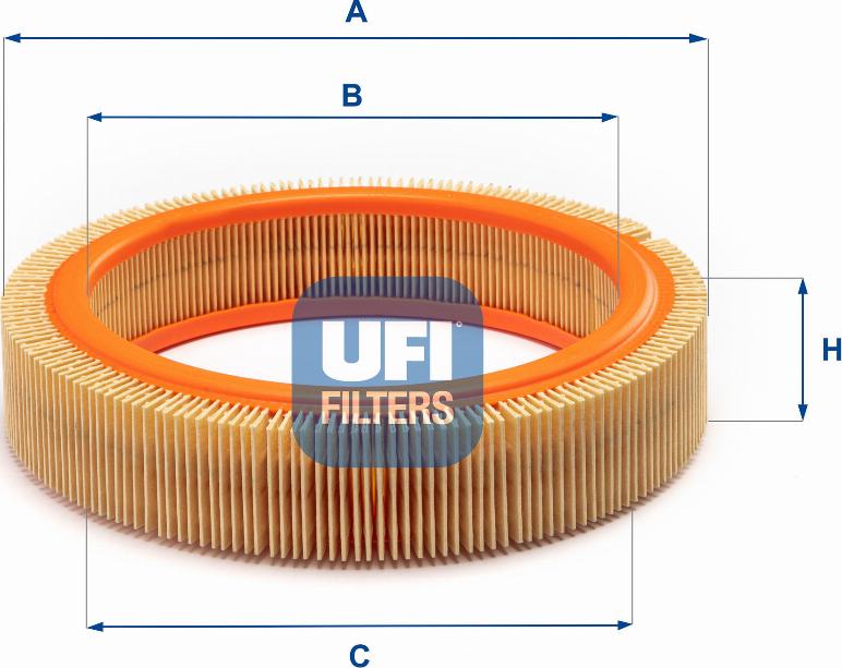 UFI 30.807.00 - Engine Air Filter car-mod.net