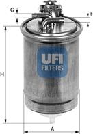 UFI 24.404.00 - Fuel filter car-mod.net