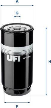 UFI 24.142.00 - Fuel filter car-mod.net