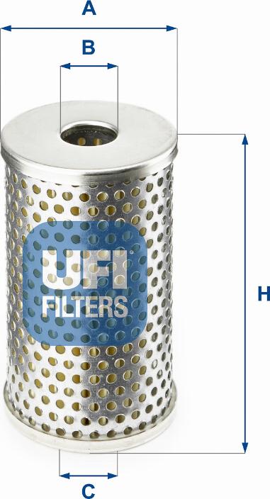 UFI 25.406.01 - Hydraulic Filter, steering system car-mod.net