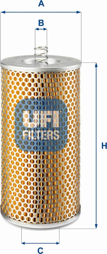UFI 25.423.00 - Oil Filter car-mod.net