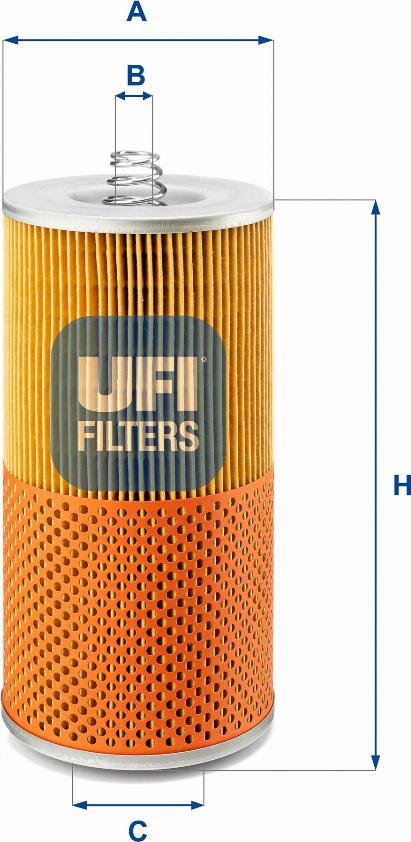 UFI 25.423.01 - Oil Filter car-mod.net