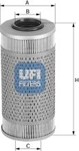 UFI 25.554.00 - Oil Filter car-mod.net