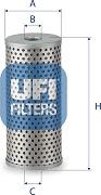 UFI 25.664.00 - Oil Filter car-mod.net
