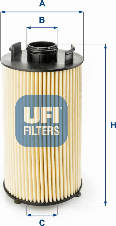 UFI 25.051.00 - Oil Filter car-mod.net
