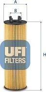 UFI 25.262.00 - Oil Filter car-mod.net