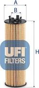 UFI 25.EVO.00 - Oil Filter car-mod.net