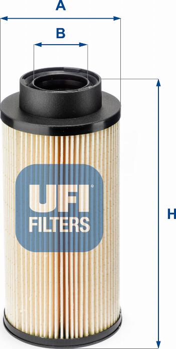 UFI 26.008.00 - Fuel filter car-mod.net