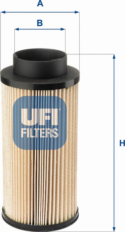 UFI 26.010.00 - Fuel filter car-mod.net