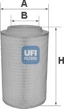 UFI 27.650.00 - Engine Air Filter car-mod.net
