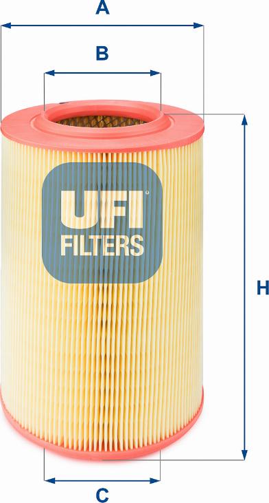 UFI 27.228.00 - Engine Air Filter car-mod.net